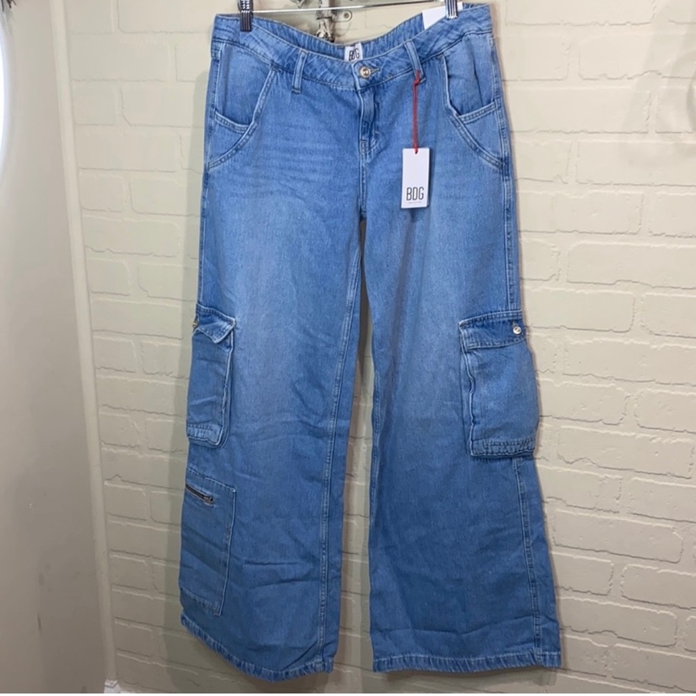 BDG Puddle jeans cargo wide leg